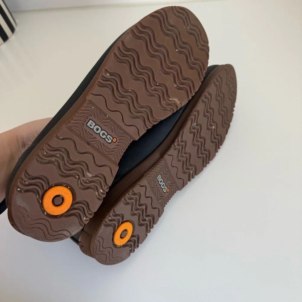 Bogs Sweetpea II Chelsea Rain Boots Black Women’s 12 Waterproof - Picture 3 of 7